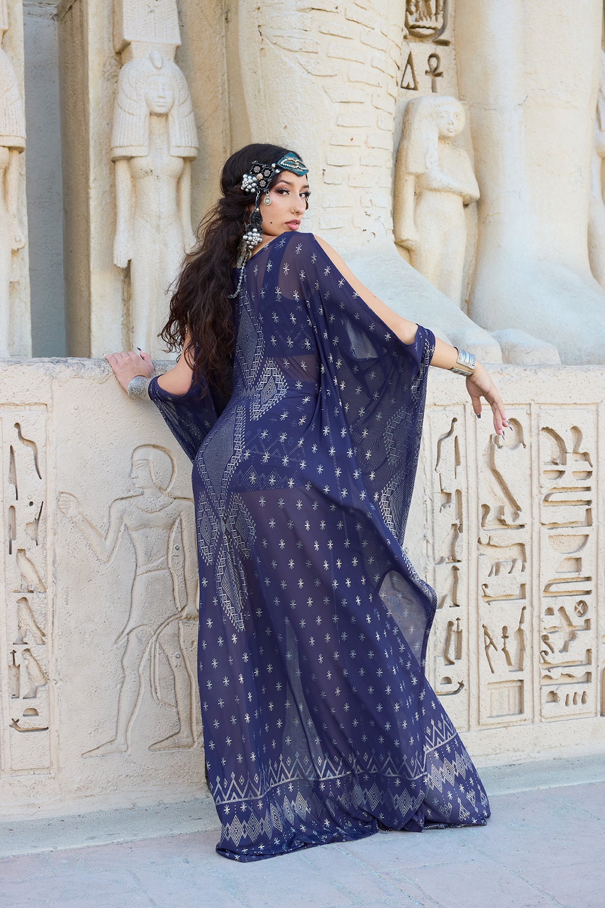Dendera Domina Gown Midnight Silver
