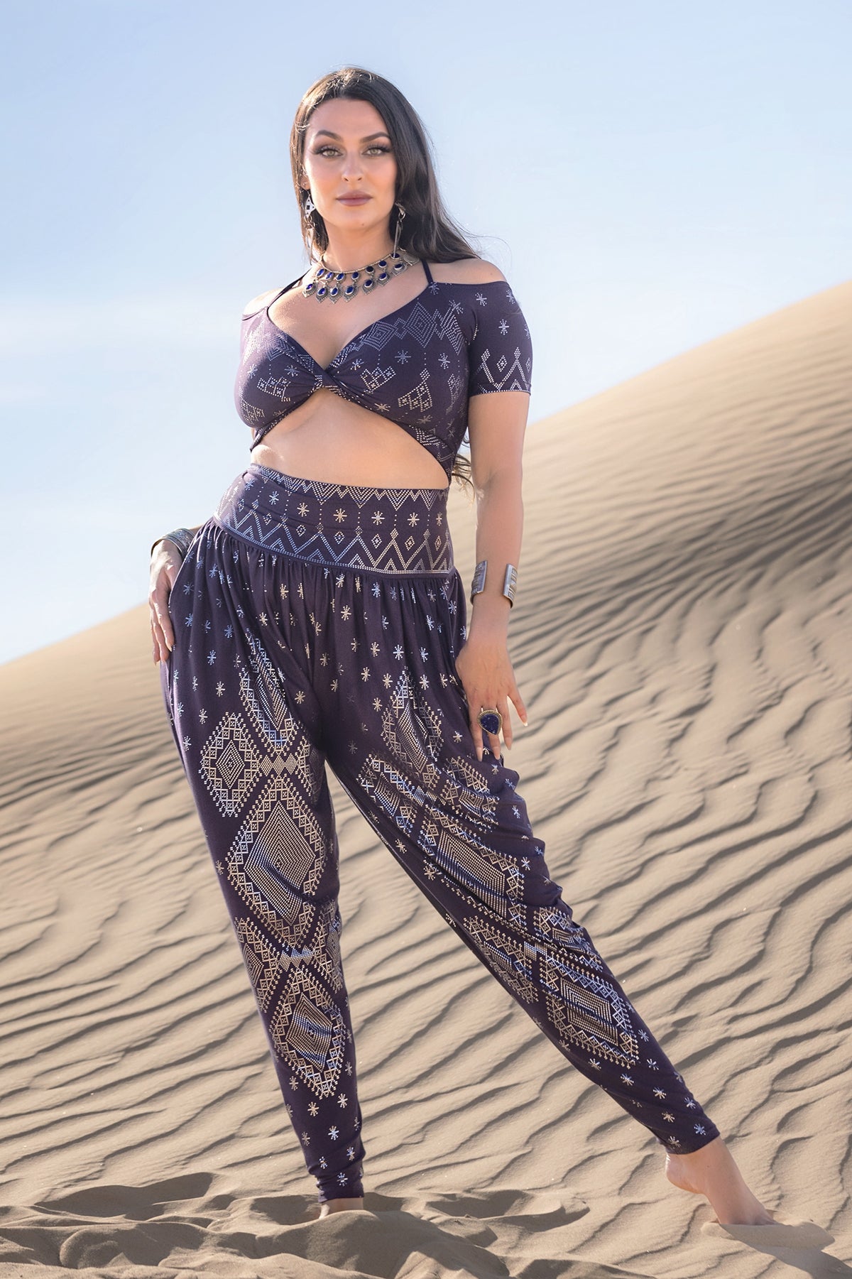 Dendera Zaina Harem 2.0 Midnight Silver