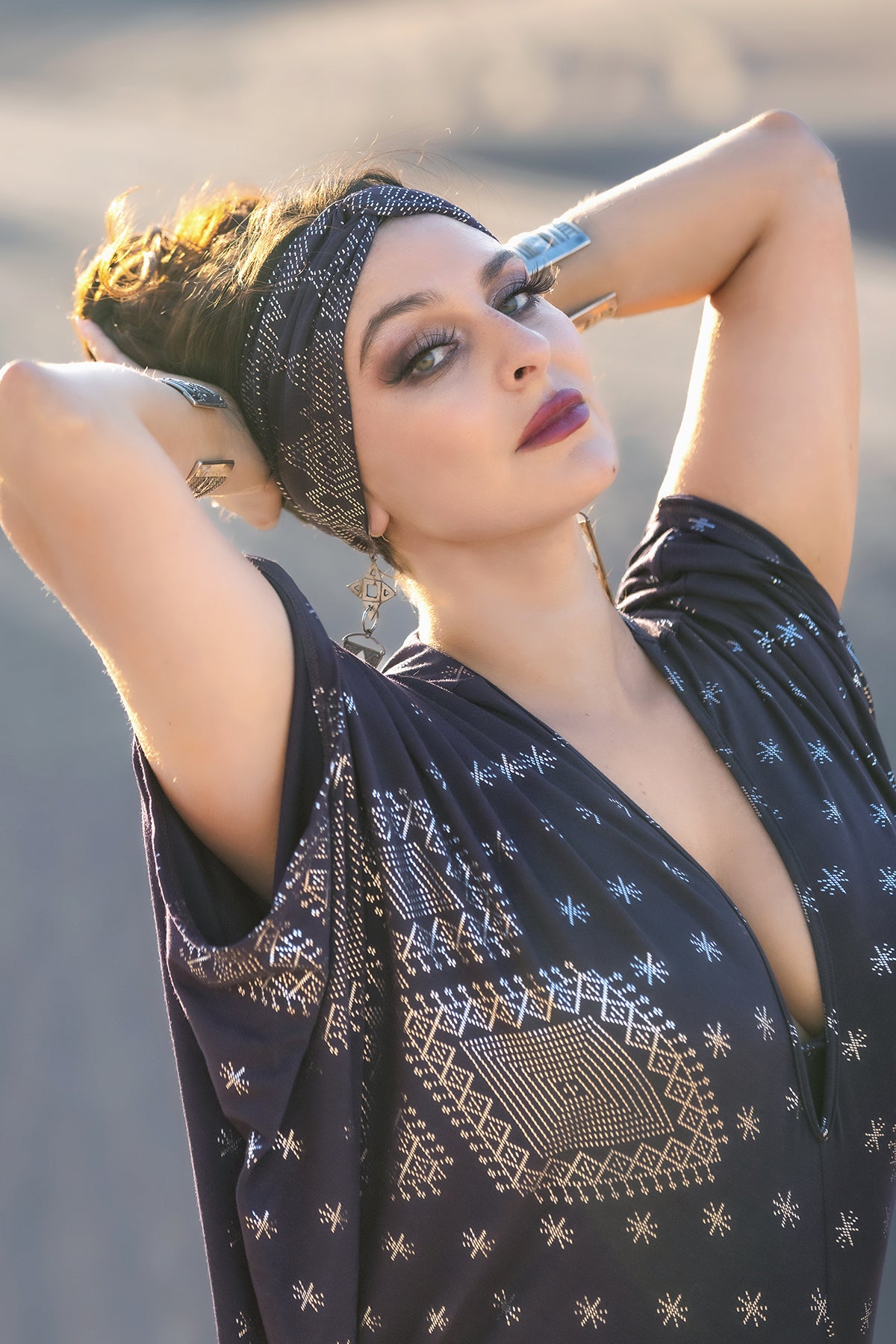Dendera Beauty Band Midnight Silver