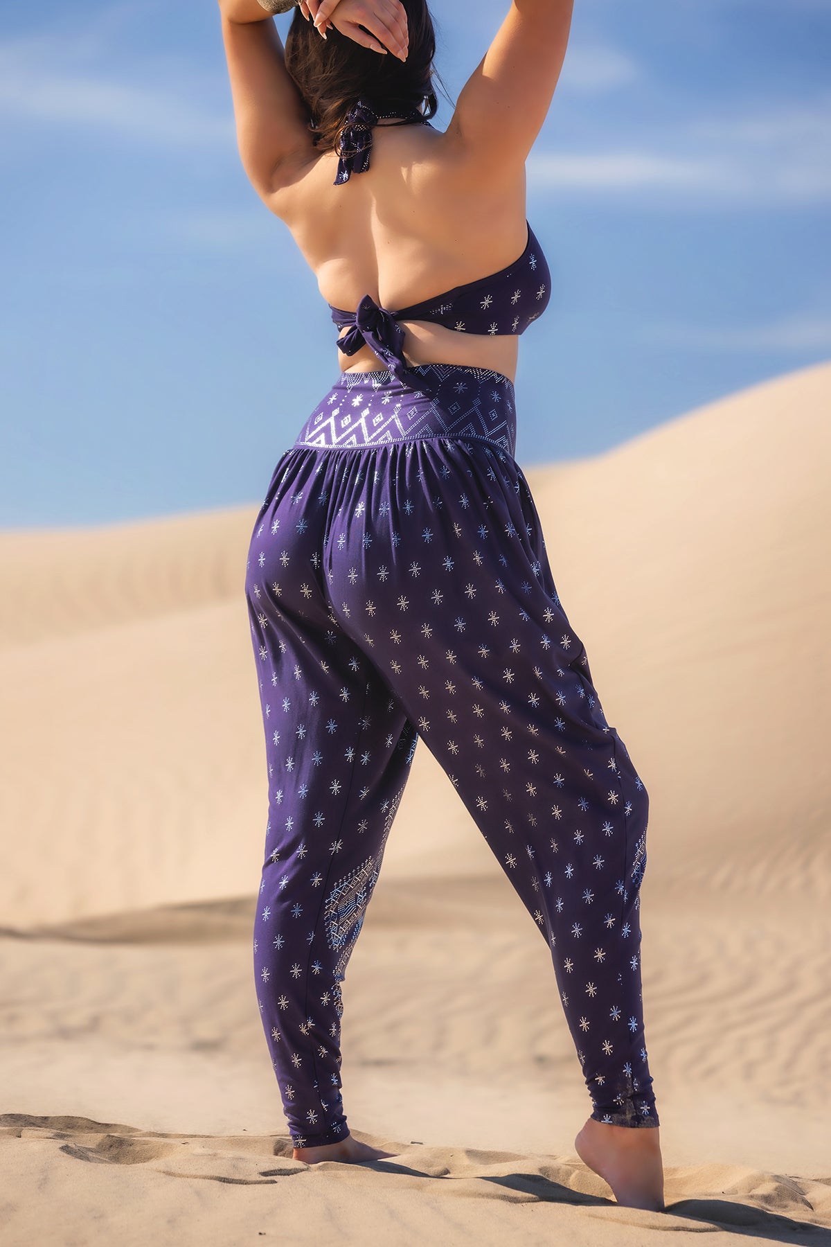 Dendera Sitara Bra Midnight Silver